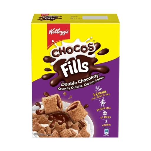 Kelloggs Chocos Fills Double Chocolaty Bites -250gm