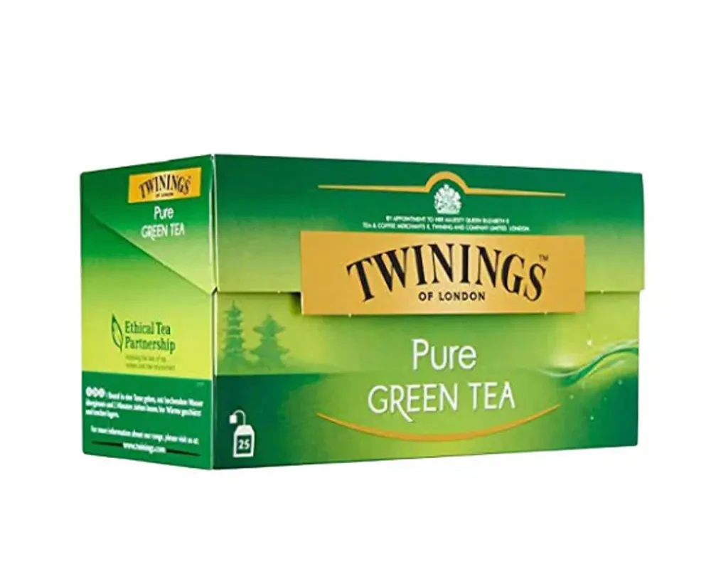 Twinings Pure Green Tea 50gm (20(±)5 Tea Bags)