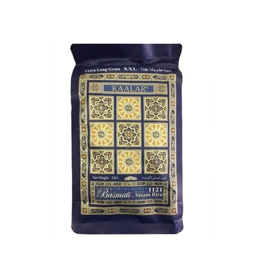 Kaalar Basmati Steam Rice 1121 -5kg