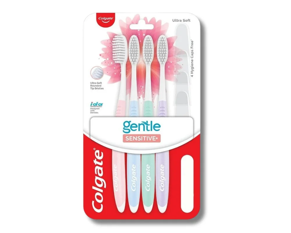 Colgate Gentle Sensitive Toothbrush 4Pc