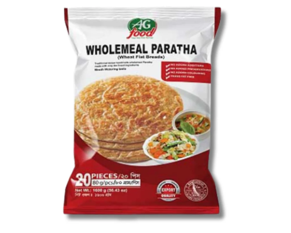AG Food Wholemeal Paratha 1600gm