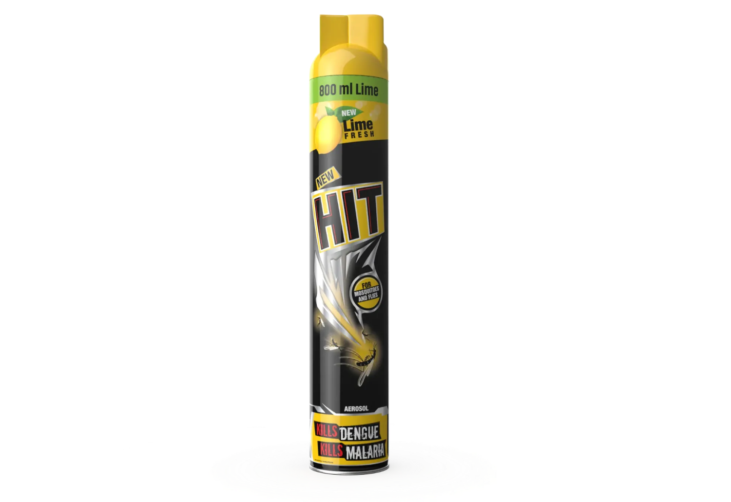 Hit Lime Mosquitoes Aerosol 800ml India