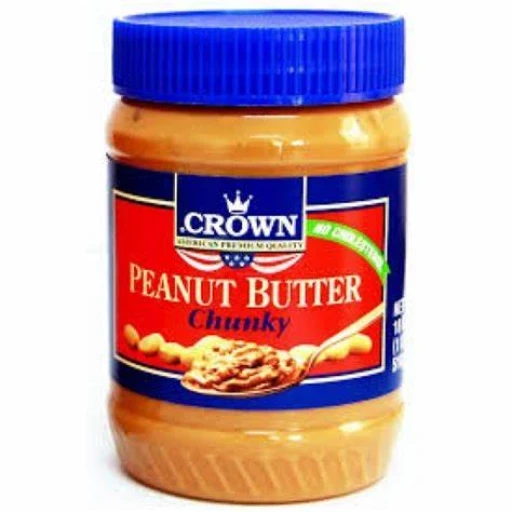 Crown Peanut Butter Chunky 510g