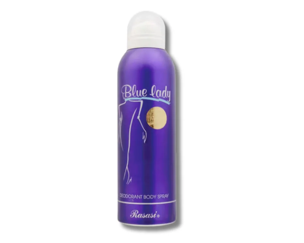 Blue Lady 2 Pour Deodorant Body Spray 200ml