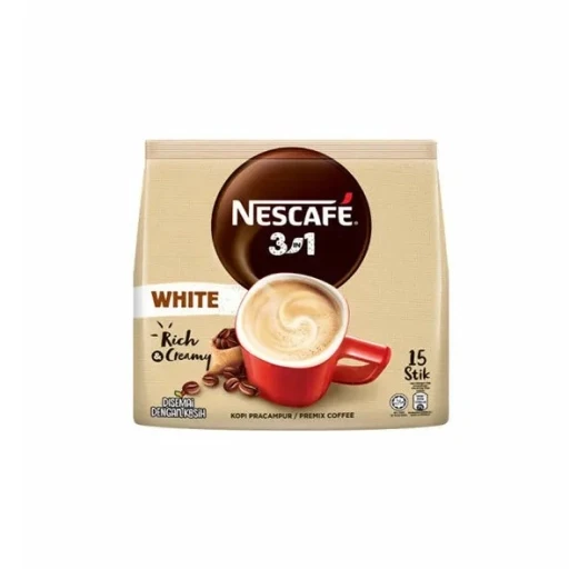 Nescafe 3 in1 White Rich & Creamy Coffee 32gx15s 480g