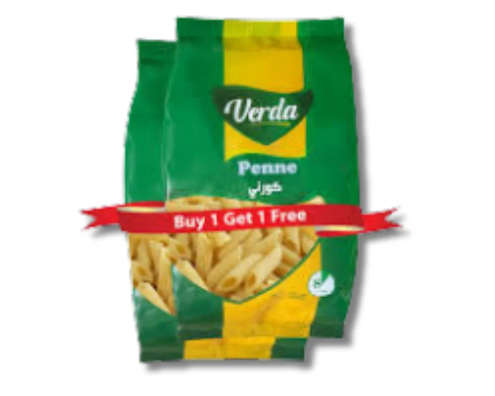 Verda Penne Pasta 400gm (Buy1 Get1 Free)