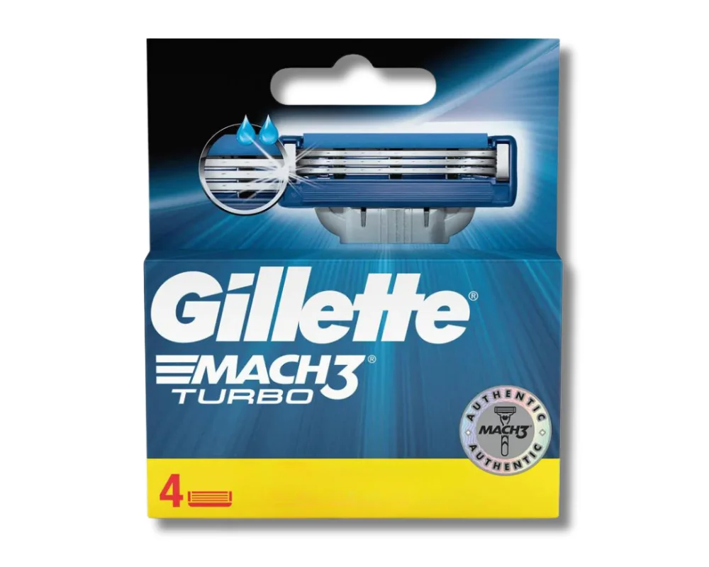 Gillette Mach 3 Turbo 4s