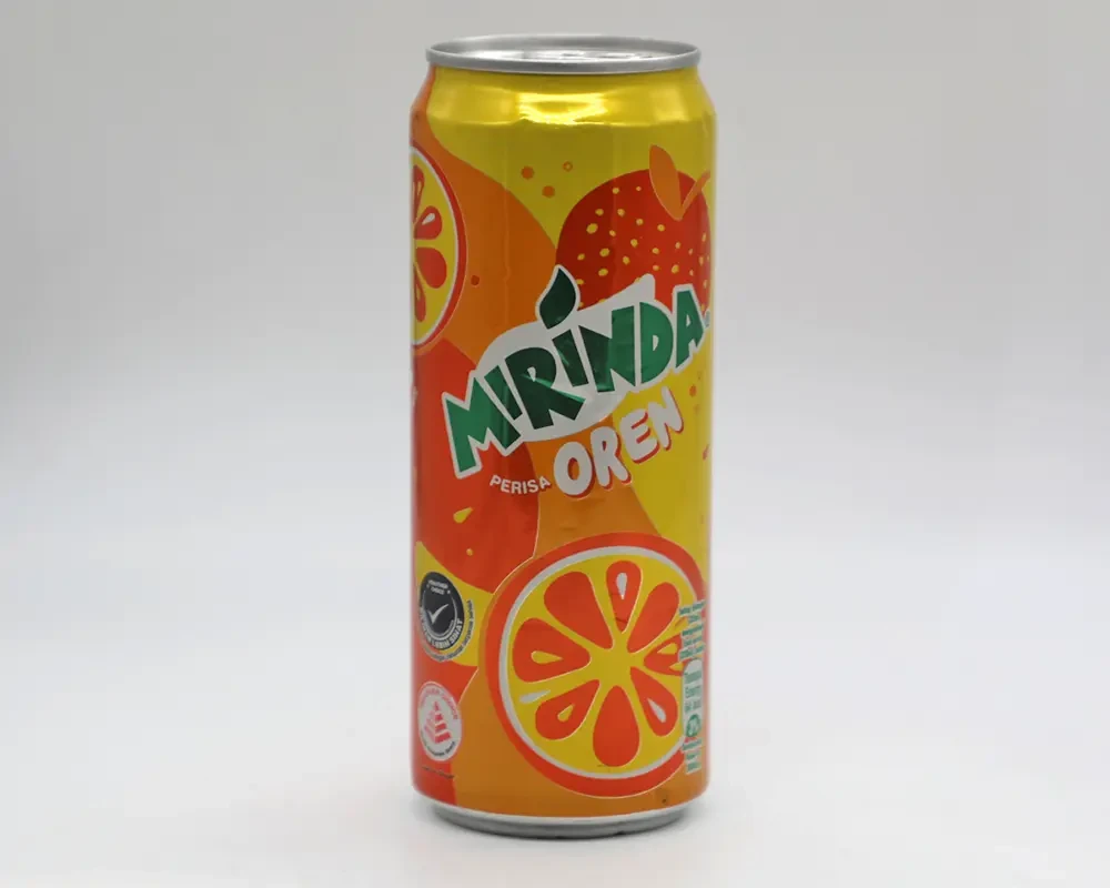 Mirinda Orange Drink Can 325(±)5ml Imported