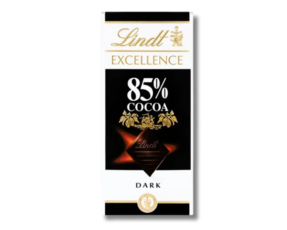 Lindt 85% Cocoa Dark Chocolate 100gm