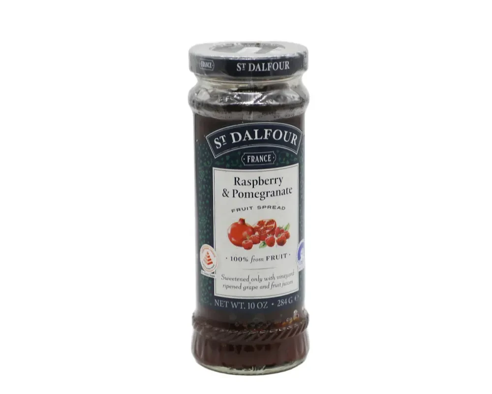 ST. Dalfour Raspberry & Pomegrante Jam 284gm