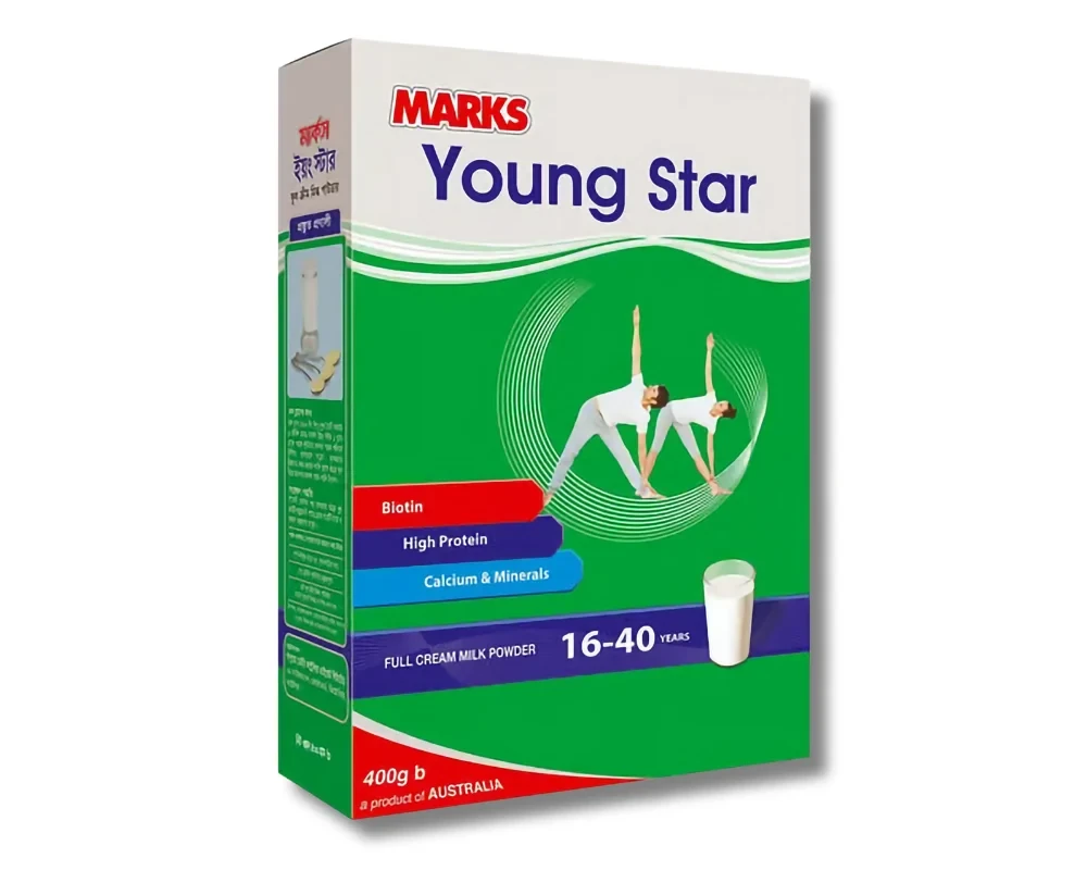 Marks Young Star Full Cream Milk Powder 400gm