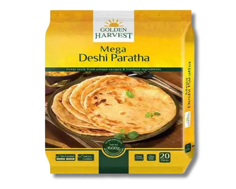 Golden Harvest Mega Deshi Paratha 20pcs 1600gm