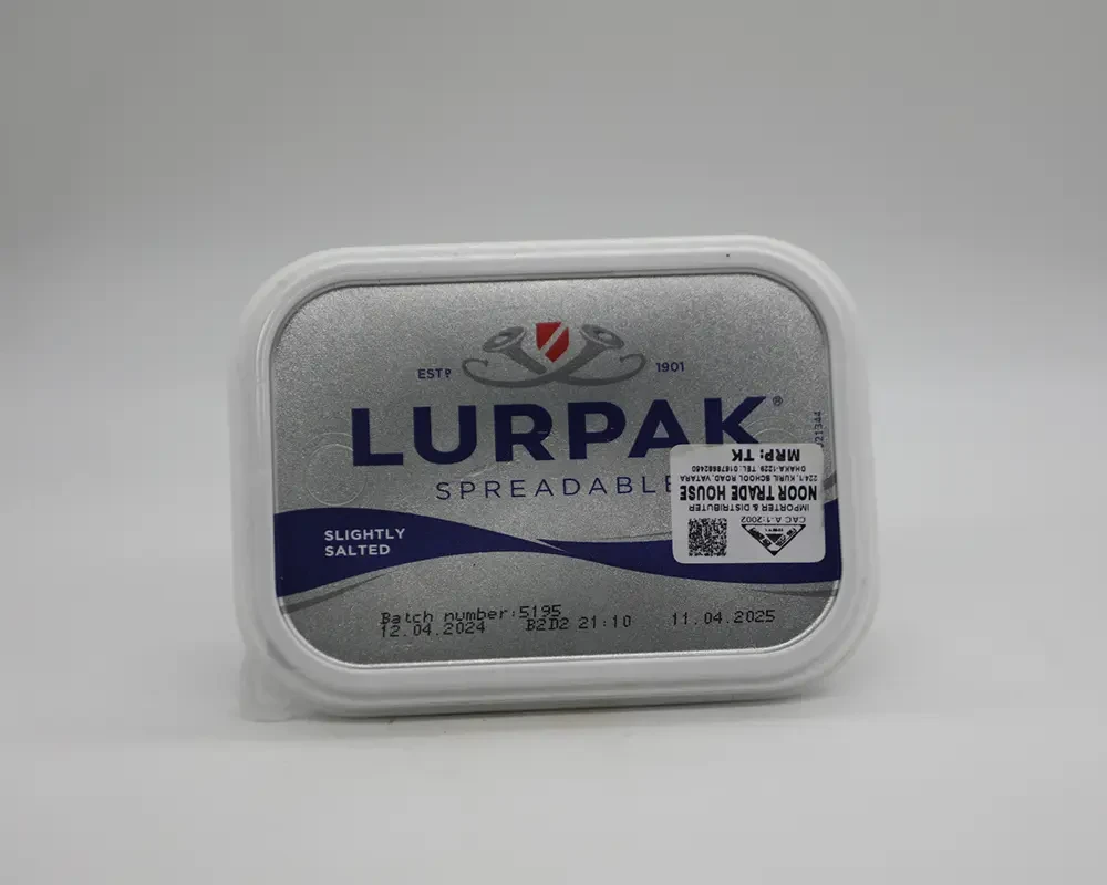 Lurpak Slightly Salted Spreadable Butter 250gm