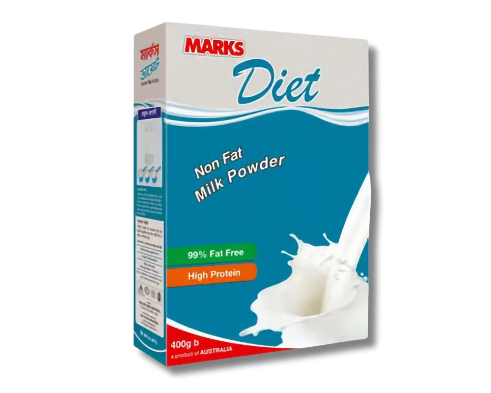 Marks Diet Low Fat Milk Powder 400gm (BIB)
